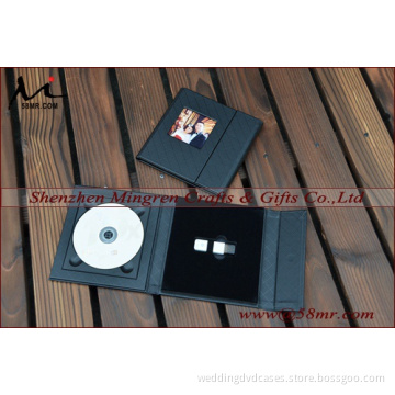 Wedding Leather CD DVD USB Box Case Album